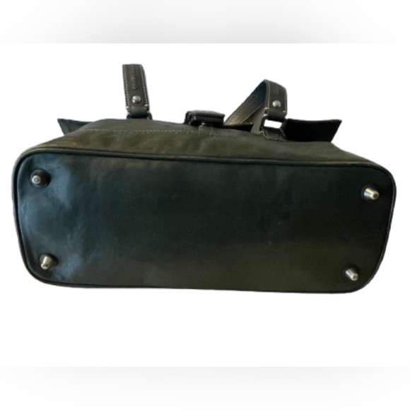 Coach Bags Coach Vintage Hamilton Leather Forest Green Satchel Rn